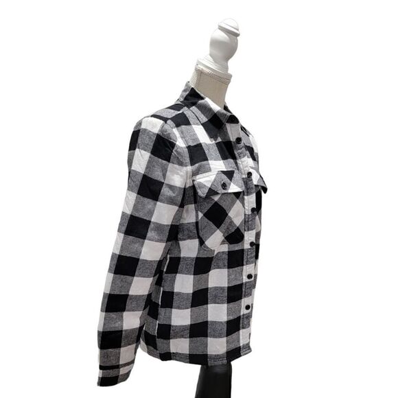 VSTR Premium Check Faux Shearling-Lined Jacket - Picture 5 of 6